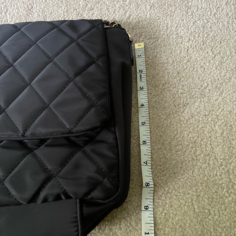 Fame Accessories Quilted Rectangular Handbag - image 6